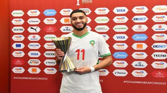 الكاف تختار المغربي إسماعيل الصيباري احسن لاعب في لقاء المغرب أمام الكاميرون