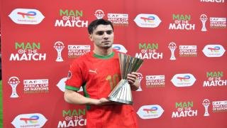 الكاف تختار المغربي إبراهيم دياز احسن لاعب في لقاء المغرب امام تنزانيا