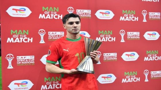 الكاف تختار المغربي إبراهيم دياز احسن لاعب في لقاء المغرب امام تنزانيا