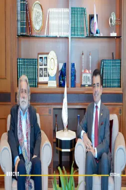 المدير العام للإيسيسكو يستقبل الفنان مارسيل خليفة وبحث إطلاق مشروع فني وثقافي مشترك