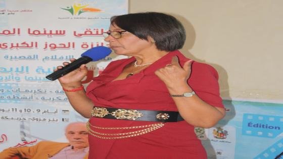 الممثلة فاطمة بوجو في ورشة سينمائية حول الذاكرة والتمثيل والحياة