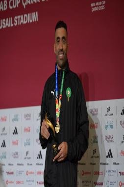 المغربي عبد الرزاق حمد الله احسن لاعب في لقاء المنتخب الوطني الرديف امام الاردن