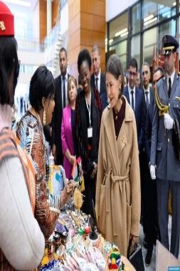 صاحبة السمو الملكي الأميرة للا مريم تترأس بالرباط حفل تدشين “البازار التضامني” الخيري للنادي الدبلوماسي